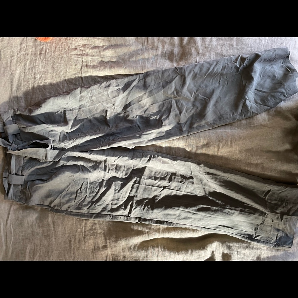 Express paper bag tie waste pants